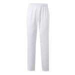 Twill work trousers, cotton and polyester, white, 190 g/m2, white colour