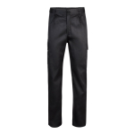 Unisex multi-pocket trousers, cotton and polyester, 200 g/m2, black colour second view