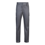 Unisex multi-pocket trousers, cotton and polyester, 200 g/m2, grey colour second view