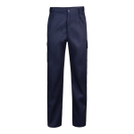 Unisex multi-pocket trousers, cotton and polyester, 200 g/m2, navy-blue colour second view