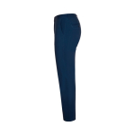 Unisex chino-style elastic trousers, cotton, elastane, 260 g/m2, navy-blue colour third view