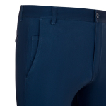 Unisex chino-style elastic trousers, cotton, elastane, 260 g/m2, navy-blue colour fifth view