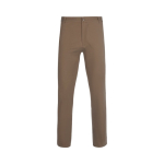 Unisex chino-style elastic trousers, cotton, elastane, 260 g/m2, natural colour second view