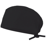 Healthcare twill cap, polyester and cotton, 190 g/m2 black colour