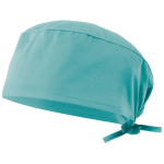 Healthcare twill cap, polyester and cotton, 190 g/m2 turquoise colour