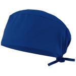 Healthcare twill cap, polyester and cotton, 190 g/m2 royal blue colour