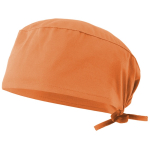 Healthcare twill cap, polyester and cotton, 190 g/m2 salmon colour