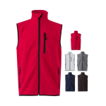 Softshell work vest with fleece lining, polyester, 280 g/m2, Velilla various colours