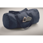 Sports bag with front pocket, 20L capacity blue colour fifth photographic view