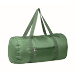 Sports bag with front pocket, 20L capacity dark green colour