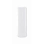 Adhesive lint roller in reusable white case white colour eighth view