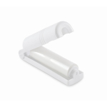 Adhesive lint roller in reusable white case white colour ninth view