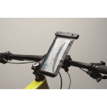 Waterproof bike phone holder for 6.7-inch devices black colour second photographic view