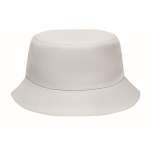 Polyester bucket hat in various colours, 150 g/m2 white colour