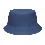 Polyester bucket hat in various colours, 150 g/m2 royal blue colour