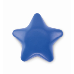 Classic star-shaped stress reliever in various colours blue colour second view