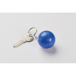 Keyring with stress ball in various colours blue colour second photographic view