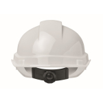 Work helmet with adjustable headband, 52–62cm white colour ninth view