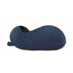 Travel pillow with foam design for neck support blue colour sixth view