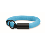 Floating wrist keyring, ideal for water use turquoise colour