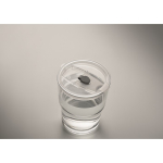 Glass tumbler with leak-proof lid and glass straw, 300 ml transparent colour sixth photographic view