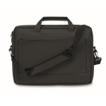 Laptop briefcase with handles and adjustable shoulder strap, 15” black colour second view