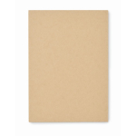 Notepad set with sticky notes and writing set beige colour second view