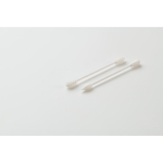 Set of 2 reusable and washable silicone cotton buds beige colour third photographic view