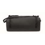 Large canvas bag with adjustable and detachable shoulder strap black colour third view