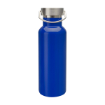 Recycled stainless steel bottle, ideal for water, 500 ml light blue colour