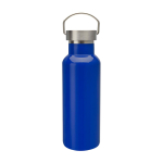 Recycled stainless steel bottle, ideal for water, 500 ml light blue colour