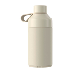 Recycled stainless steel double-walled bottle, 750 ml, Ocean Bottle sand colour