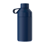 Recycled stainless steel double-walled bottle, 750 ml, Ocean Bottle navy-blue colour