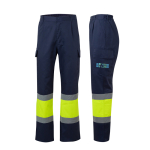 Unisex cotton-polyester work trousers – 190 g/m2 main view