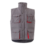 Multi-pocket polyester work vest with zip – 120 g/m2, Velilla second view