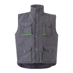 Multi-pocket polyester work vest with zip – 120 g/m2, Velilla second view