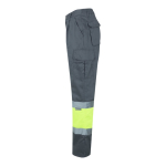 Plus-size multi-pocket work trousers – 210 g/m2 yellow colour third view