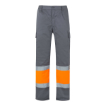 Plus-size multi-pocket work trousers – 210 g/m2 orange colour second view