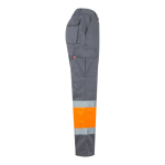 Plus-size multi-pocket work trousers – 210 g/m2 orange colour fourth view