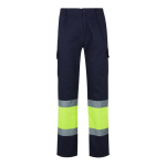 Extra-large high-visibility work trousers – 210 g/m2 yellow colour second view