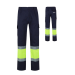 Extra-large high-visibility work trousers – 210 g/m2 main view