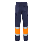 Polyester-cotton twill work trousers – 210 g/m2 orange colour