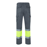 Twill work trousers with multiple pockets – 210 g/m2 yellow colour