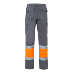 Twill work trousers with multiple pockets – 210 g/m2 orange colour