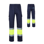 Unisex polyester-cotton work trousers – 210 g/m2 main view