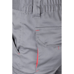 Two-tone stretch multi-pocket work trousers – 240 g/m2 red colour seventh view