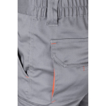 Two-tone stretch multi-pocket work trousers – 240 g/m2 orange colour seventh view