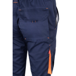 Two-tone multi-pocket work trousers – 240 g/m2 orange colour sixth view