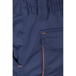 Two-tone multi-pocket work trousers – 240 g/m2 orange colour seventh view