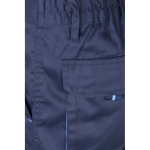 Two-tone multi-pocket work trousers – 240 g/m2 light blue colour seventh view